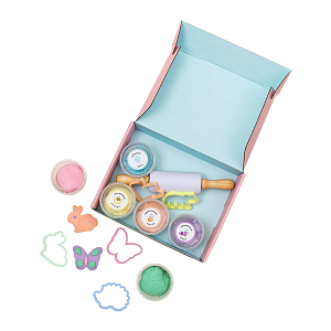 Набор теста для лепки LUKNO с аксессуарами "Зверята"